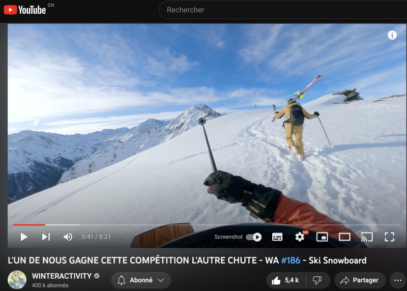 L'UN DE NOUS GAGNE CETTE COMPTITION L'AUTRE CHUTE - WA #186 - Ski Snowboard