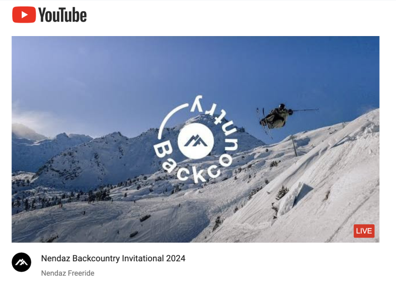 Backcountry Invitational is live 