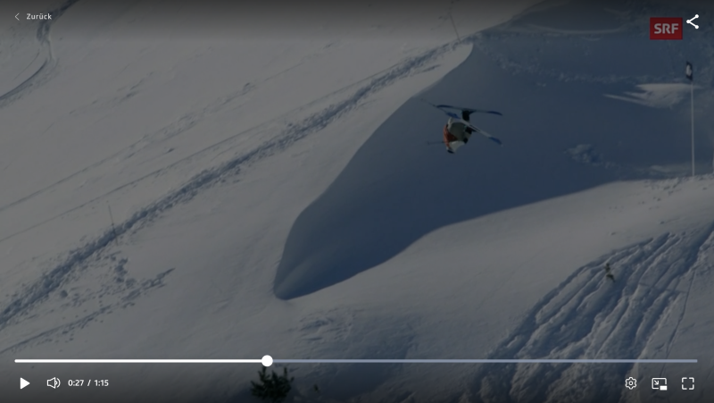 Freerider springen in Nendaz in neue Sphren