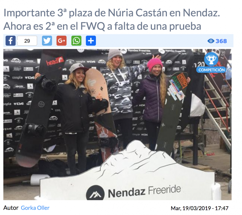 Importante 3 plaza de Nria Castn en Nendaz